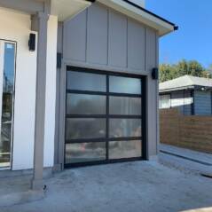 new garage doors in manor
